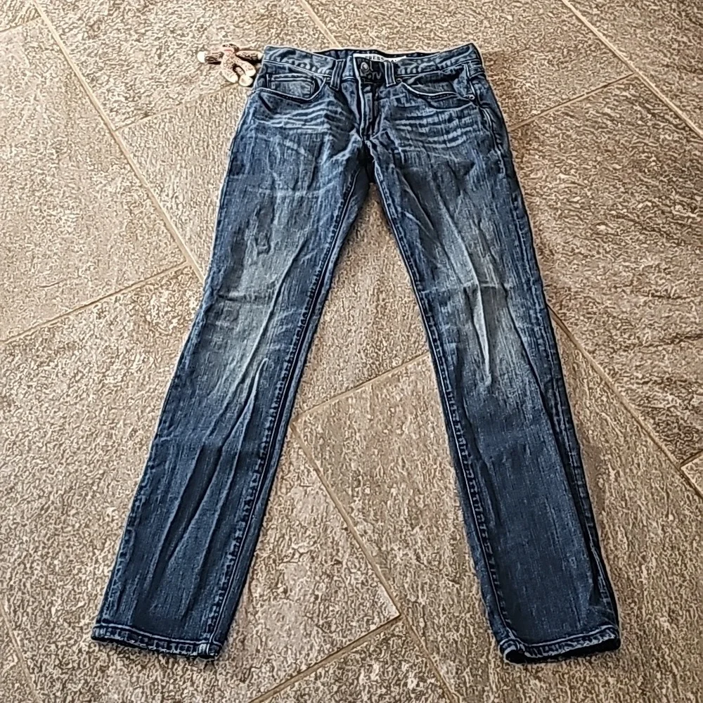 EXPRESS Slim Fit Skinny Leg ROCCO jeans size 28x32 - Picture 4 of 7
